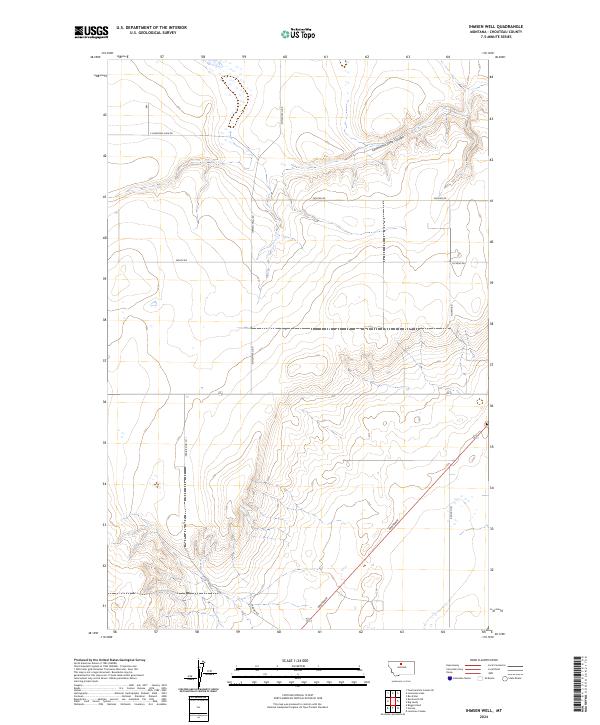 Ihmsen Well topographic map thumbnail