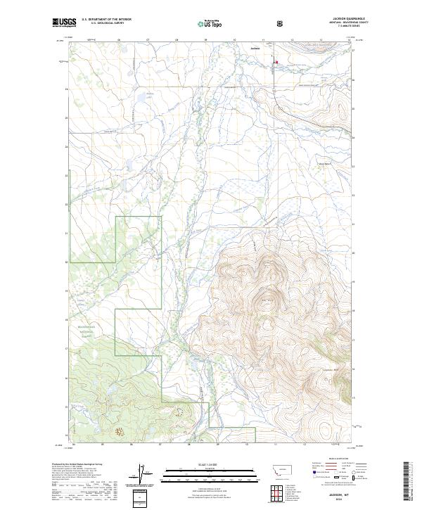 Jackson topographic map thumbnail