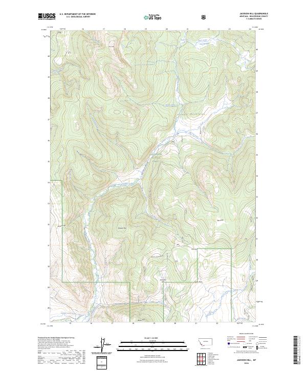 Jackson Hill 2024 topographic map thumbnail