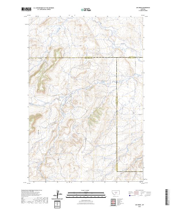 Jim Creek topographic map thumbnail