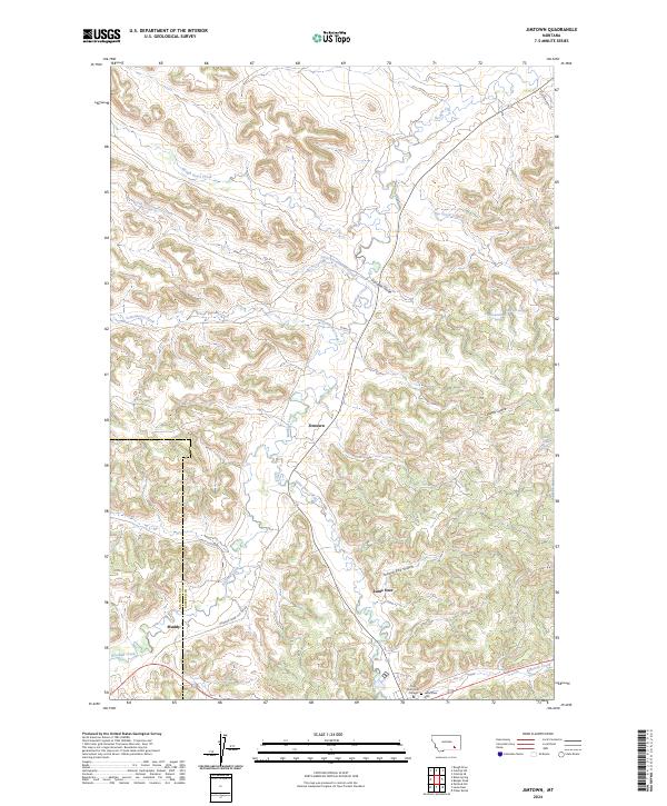 Jimtown topographic map thumbnail