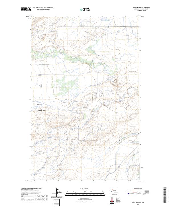 Kuka Crossing topographic map thumbnail