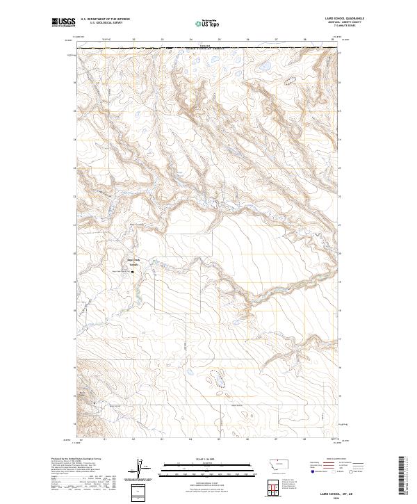 Laird School topographic map thumbnail