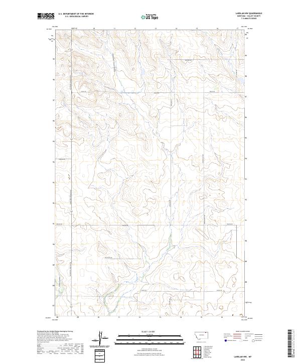 Larslan NW 2024 topographic map thumbnail