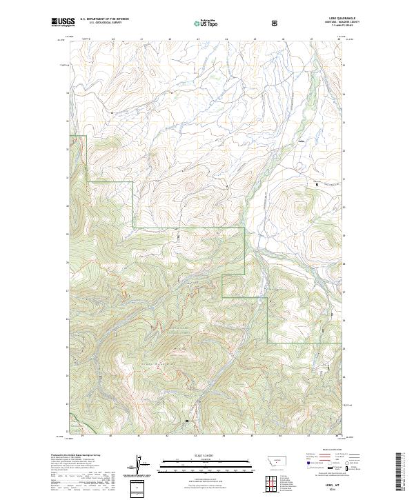Lebo 2024 topographic map thumbnail