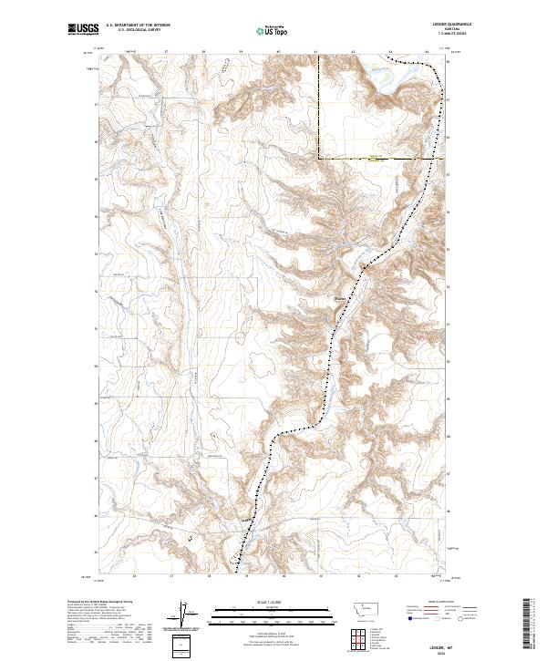 Ledger 2024 topographic map thumbnail