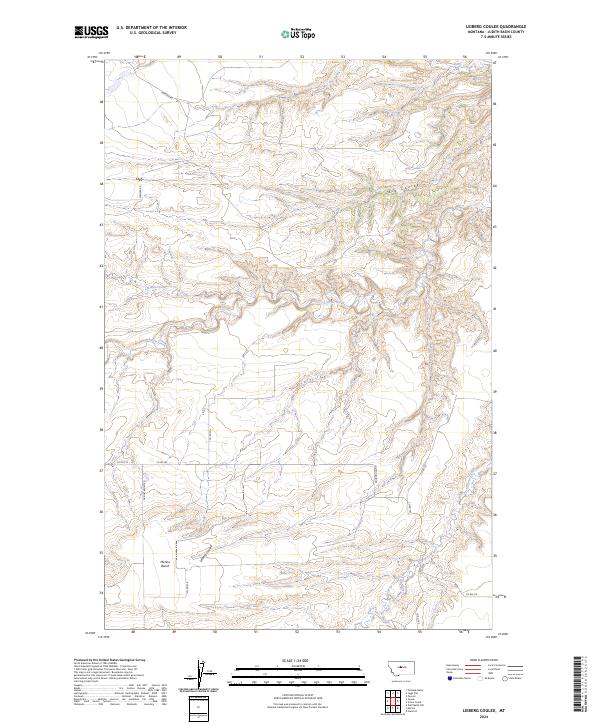 Leiberg Coulee 2024 topographic map thumbnail