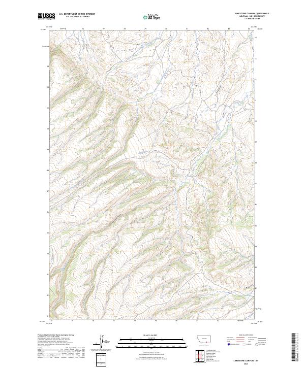 Limestone Canyon 2024 topographic map thumbnail