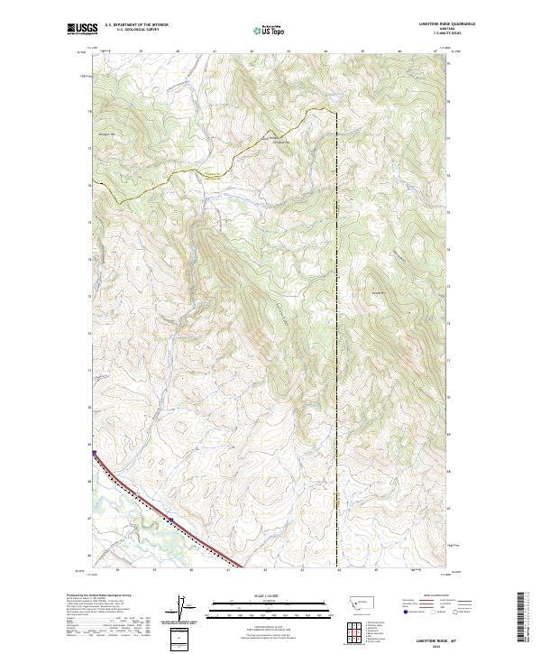 Limestone Ridge 2024 topographic map thumbnail