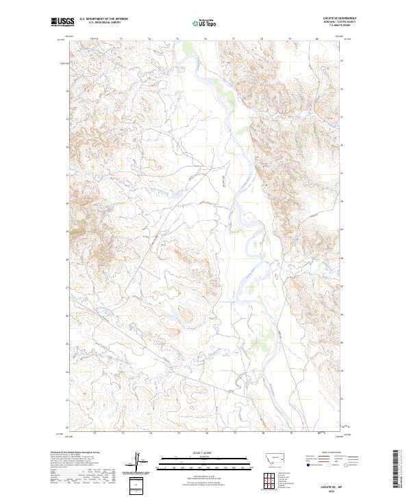 Locate SE 2024 topographic map thumbnail