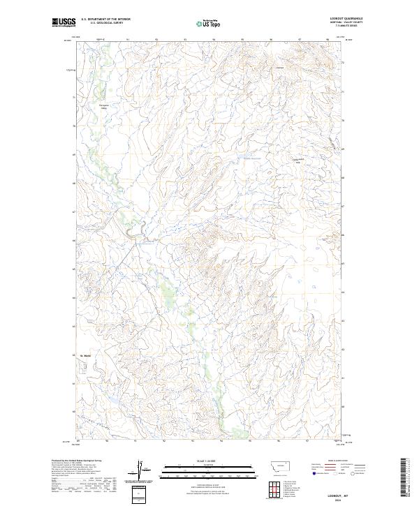 Lookout 2024 topographic map thumbnail
