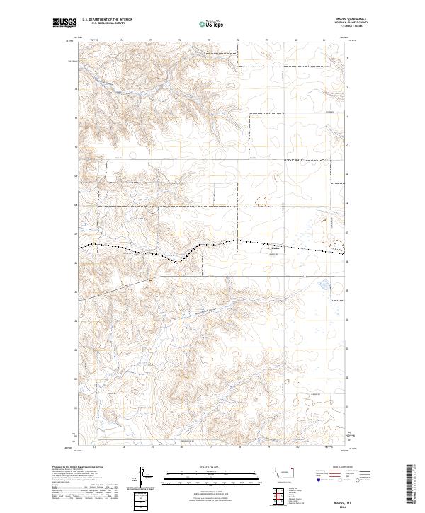 Madoc 2024 topographic map thumbnail