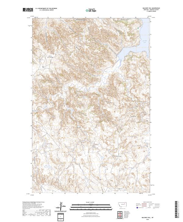 Maloney Hill topographic map thumbnail