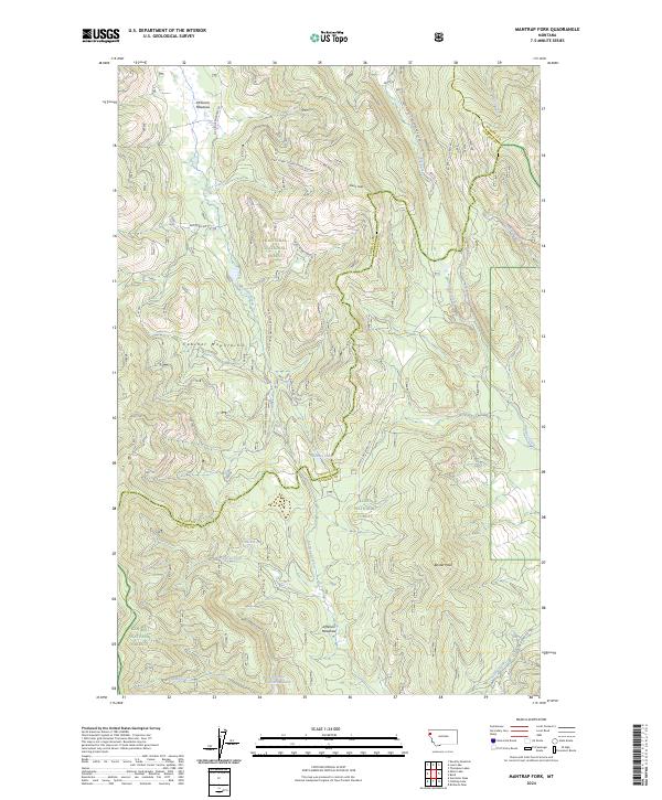 Mantrap Fork topographic map thumbnail