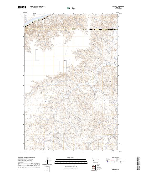 Marsh SW 2024 topographic map thumbnail