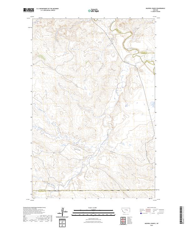 Maxwell Ranch 2024 topographic map thumbnail