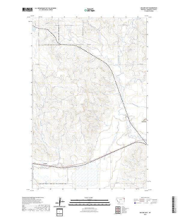 McCabe East topographic map thumbnail