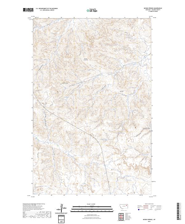 McRae Springs topographic map thumbnail