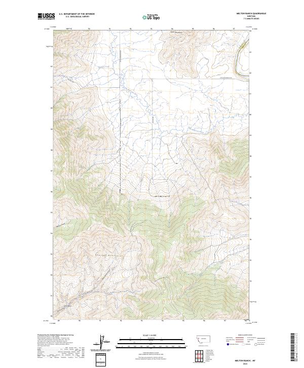 Melton Ranch 2024 topographic map thumbnail