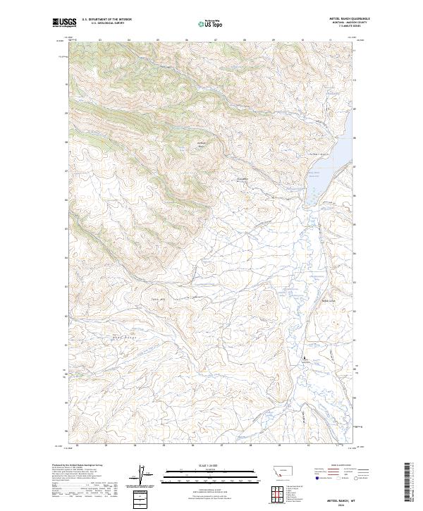 Metzel Ranch 2024 topographic map thumbnail