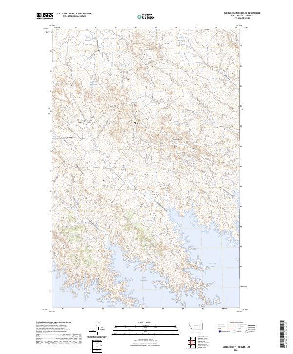 Middle Eighth Coulee 2024 topographic map thumbnail