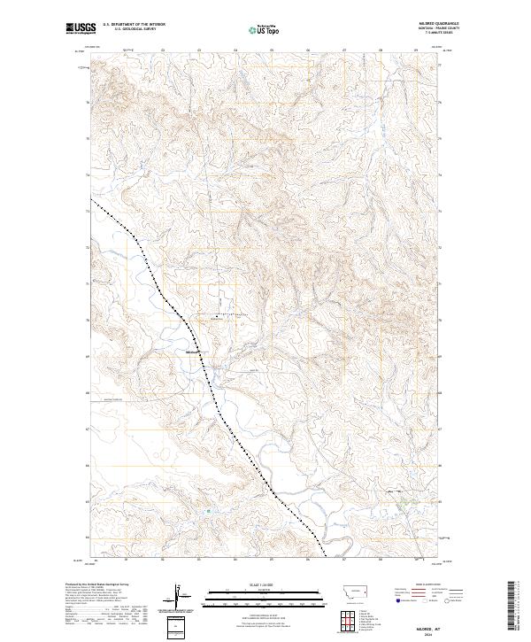 Mildred 2024 topographic map thumbnail