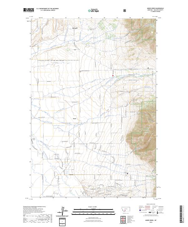 Miser Creek 2024 topographic map thumbnail