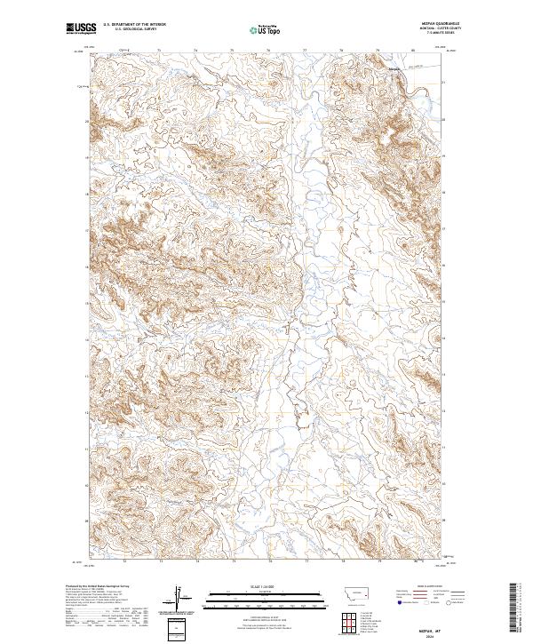 Mizpah 2024 topographic map thumbnail