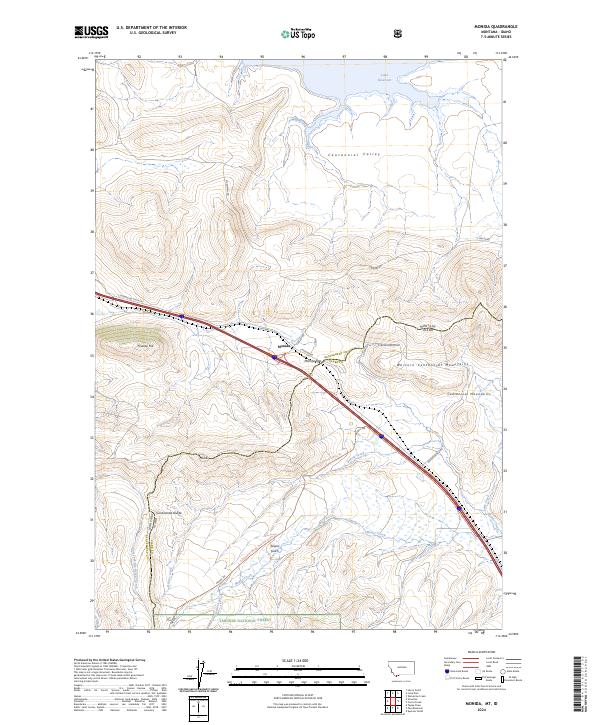 Monida 2024 topographic map thumbnail