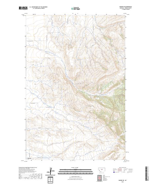 Moore SW 2024 topographic map thumbnail