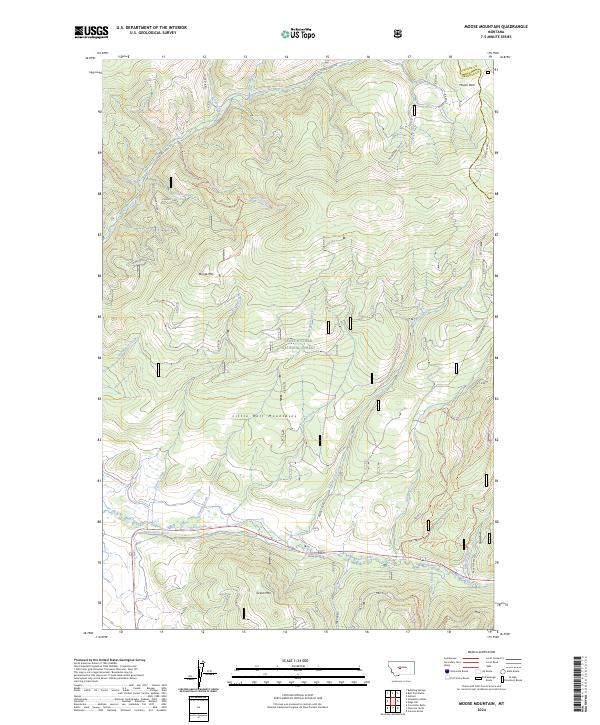 Moose Mountain 2024 topographic map thumbnail
