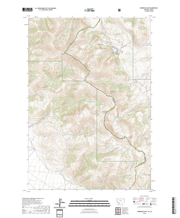 Morrison Lake 2024 topographic map thumbnail