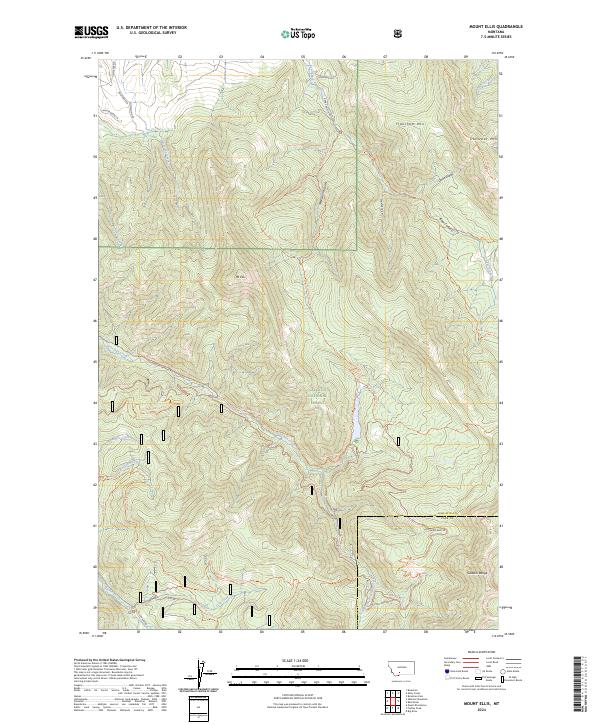Mount Ellis 2024 topographic map thumbnail