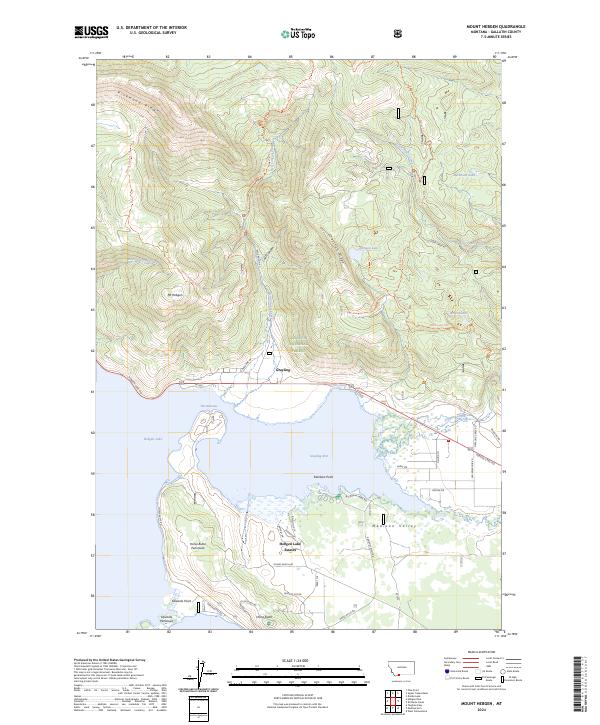 Mount Hebgen 2024 topographic map thumbnail