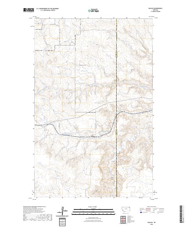 Navajo topographic map thumbnail