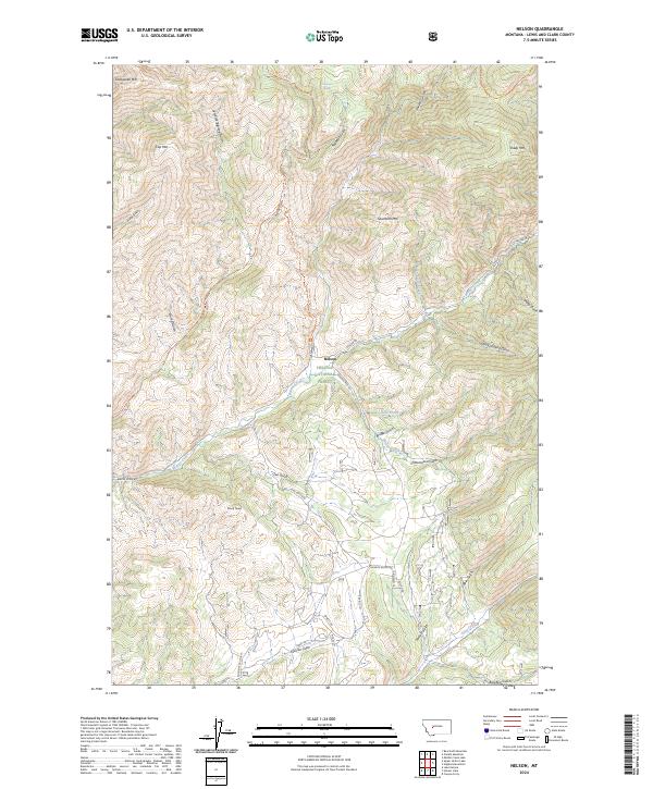 Nelson 2024 topographic map thumbnail