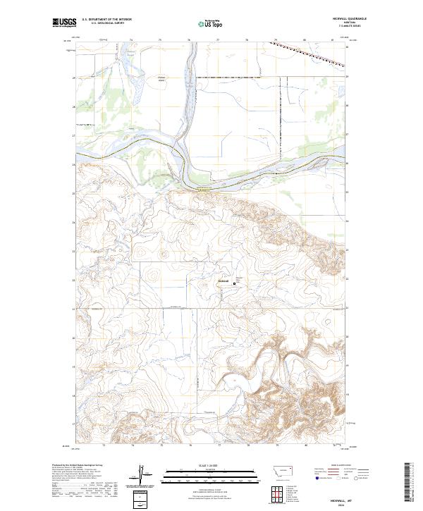 Nickwall topographic map thumbnail