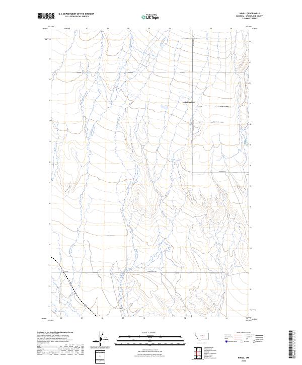 Nihill topographic map thumbnail