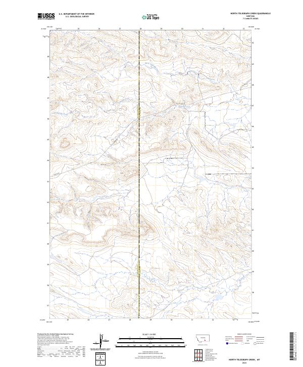 North Telegraph Creek topographic map thumbnail