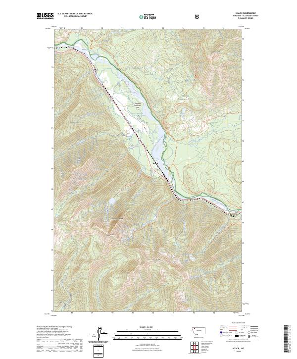 Nyack 2024 topographic map thumbnail
