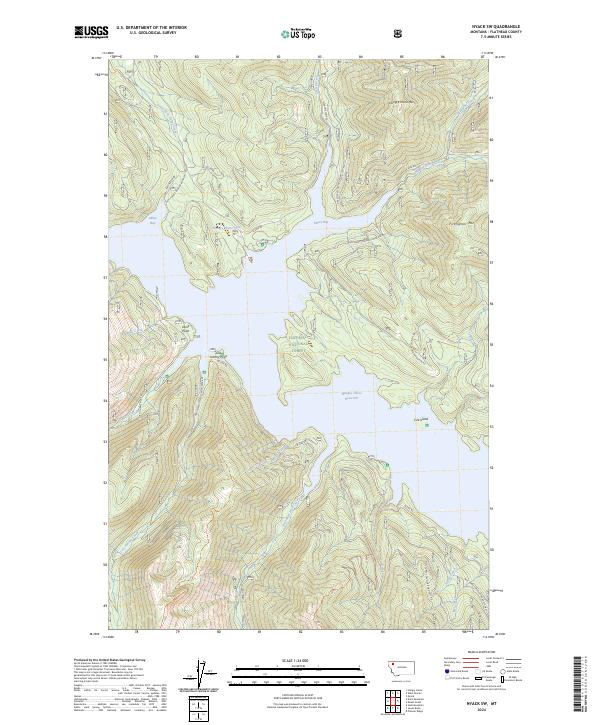 Nyack SW topographic map thumbnail