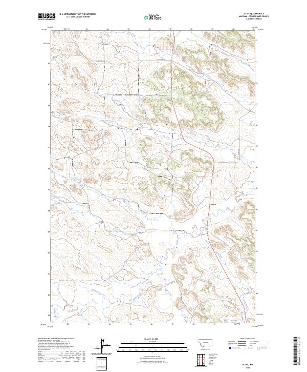 Olive 2024 topographic map thumbnail
