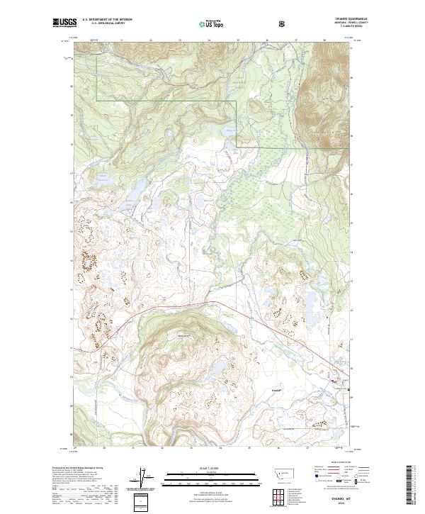 Ovando 2024 topographic map thumbnail
