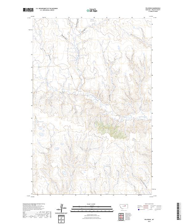 Pea Ridge topographic map thumbnail