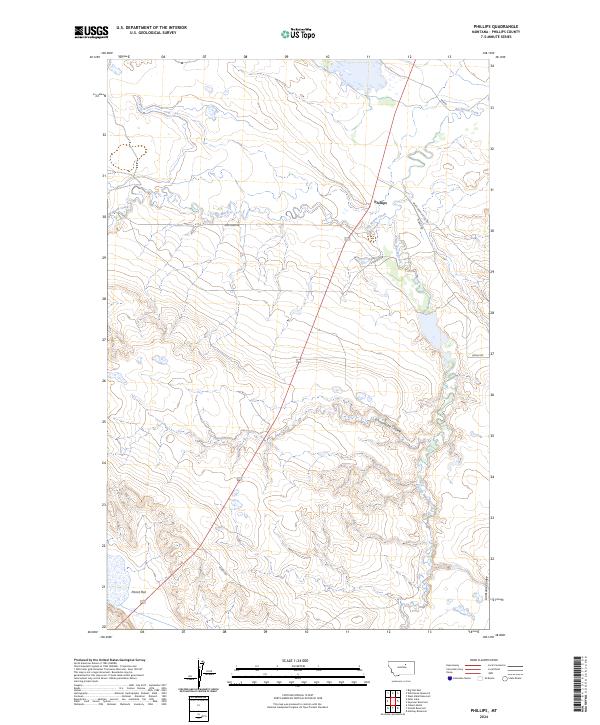 Phillips topographic map thumbnail