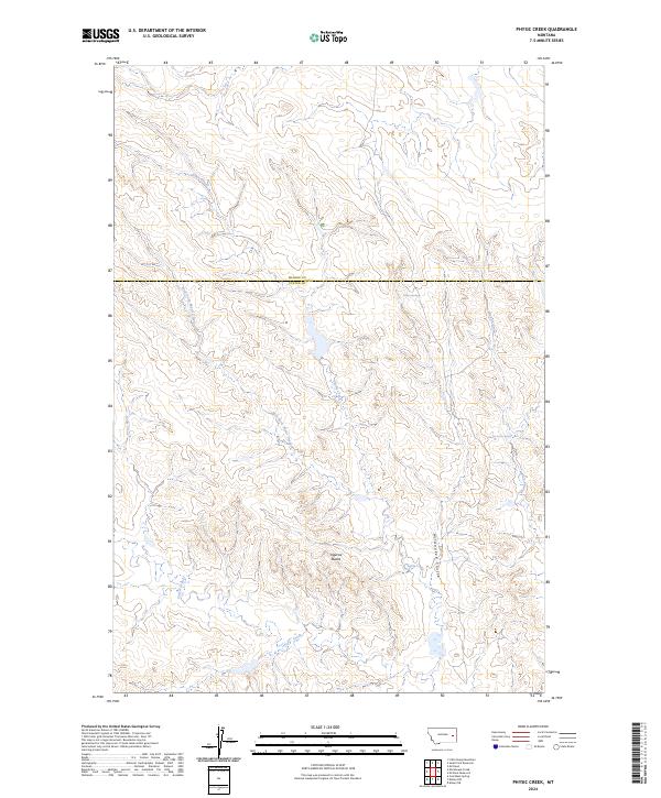 Physic Creek 2024 topographic map thumbnail