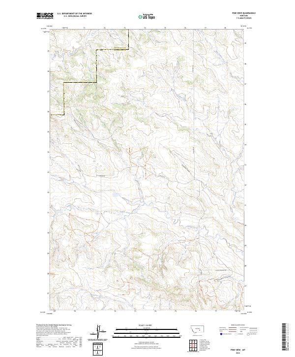 Pine View 2024 topographic map thumbnail