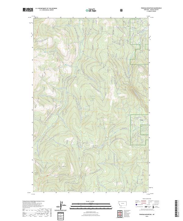 Pinkham Mountain topographic map thumbnail