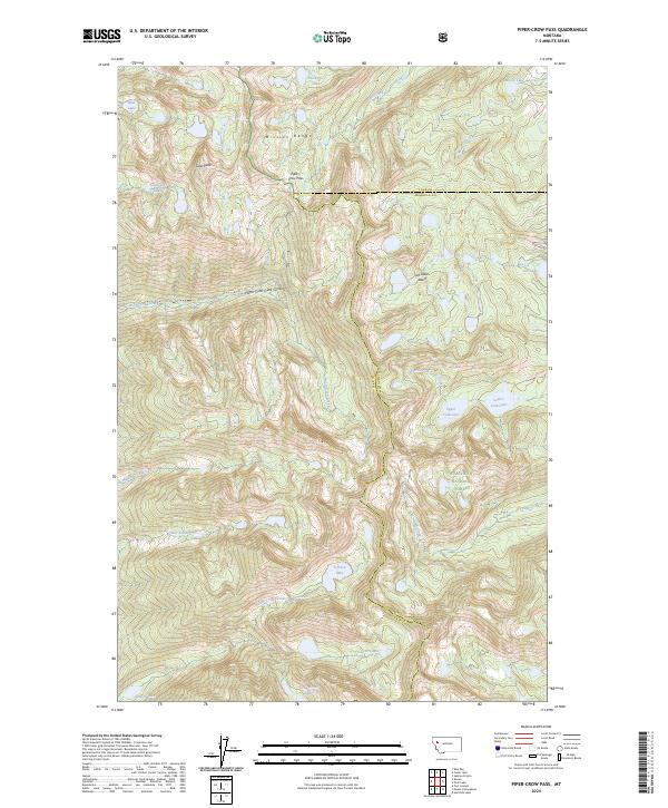Piper-Crow Pass 2024 topographic map thumbnail