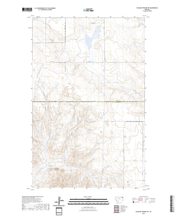 Pleasant Prairie SW topographic map thumbnail